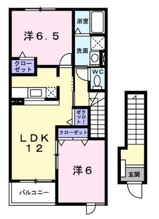 兵庫県姫路市砥堀 砥堀駅 2LDK アパート 賃貸物件詳細
