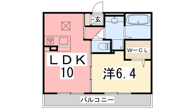 兵庫県姫路市飾磨区阿成渡場 妻鹿駅 1LDK アパート 賃貸物件詳細