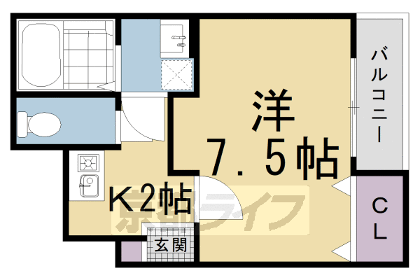京都府京都市左京区山端森本町 修学院駅 1K アパート 賃貸物件詳細