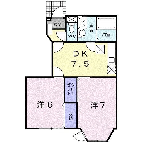 埼玉県新座市馬場３ 朝霞台駅 2DK アパート 賃貸物件詳細