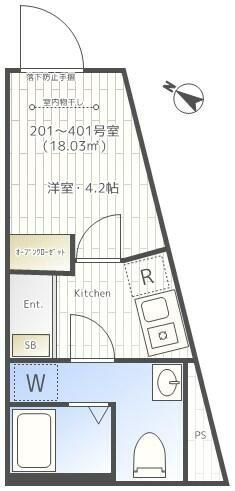 東京都荒川区荒川５ 町屋駅 1K マンション 賃貸物件詳細