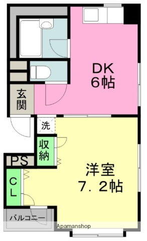 静岡県静岡市葵区鷹匠２ 日吉町駅 1DK マンション 賃貸物件詳細