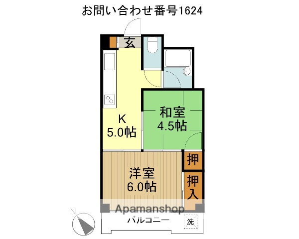 埼玉県所沢市弥生町 新所沢駅 2K マンション 賃貸物件詳細