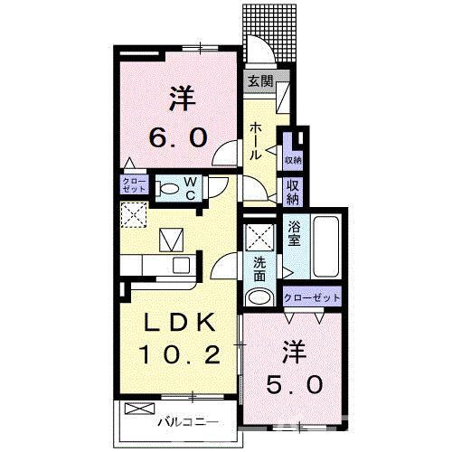 香川県観音寺市坂本町５ 観音寺駅 2LDK アパート 賃貸物件詳細