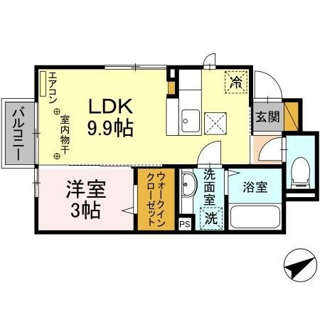 茨城県日立市森山町１ 大甕駅 1LDK アパート 賃貸物件詳細