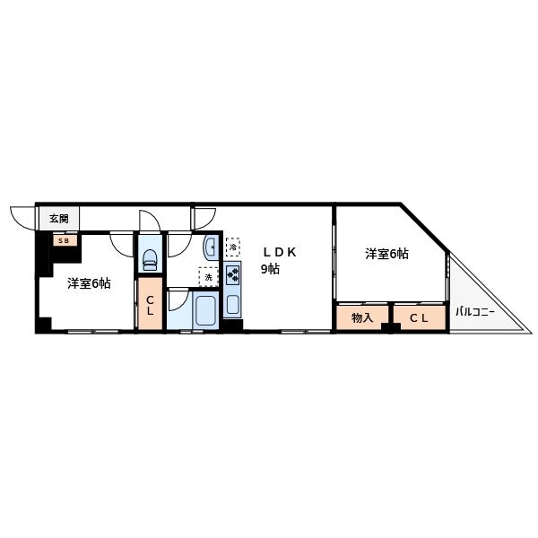 東京都江戸川区平井４ 平井駅 2LDK マンション 賃貸物件詳細