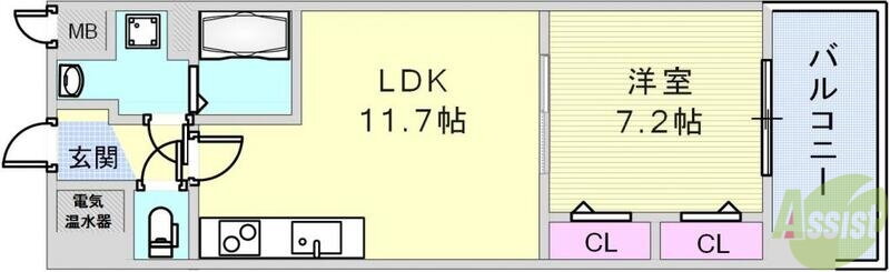 兵庫県神戸市兵庫区御崎本町１ 兵庫駅 1LDK マンション 賃貸物件詳細