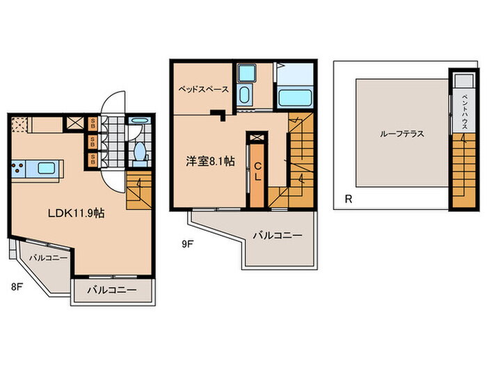 福岡県福岡市東区香椎駅前１ 西鉄香椎駅 1LDK マンション 賃貸物件詳細