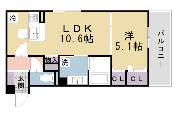 京都府京都市西京区下津林佃 桂駅 1LDK アパート 賃貸物件詳細