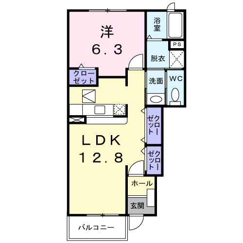 長野県上田市神畑 寺下駅 1LDK アパート 賃貸物件詳細