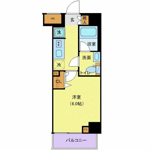 ＫＮＯＴＳ新丸子 4階 1K 賃貸物件詳細