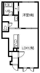 北海道旭川市大町二条２ 旭川四条駅 1LDK アパート 賃貸物件詳細