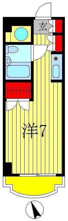 千葉県松戸市西馬橋幸町 馬橋駅 1K マンション 賃貸物件詳細