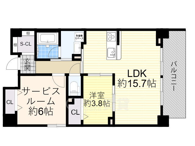 大阪府豊中市新千里南町３ 桃山台駅 1SLDK マンション 賃貸物件詳細
