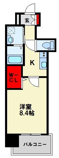 福岡県北九州市八幡西区萩原２ 萩原駅 1K マンション 賃貸物件詳細