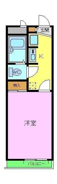 レオパレス本町 2階 1K 賃貸物件詳細