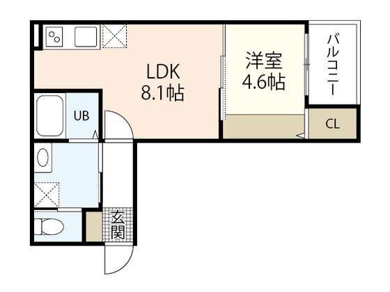 広島県広島市西区草津南２ 草津南駅 1LDK アパート 賃貸物件詳細