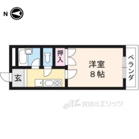 京都府京都市北区紫野上門前町 北大路駅 1K マンション 賃貸物件詳細
