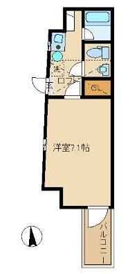 埼玉県草加市高砂２ 草加駅 1K マンション 賃貸物件詳細