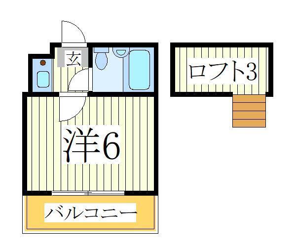 千葉県柏市富里３ 柏駅 1K アパート 賃貸物件詳細
