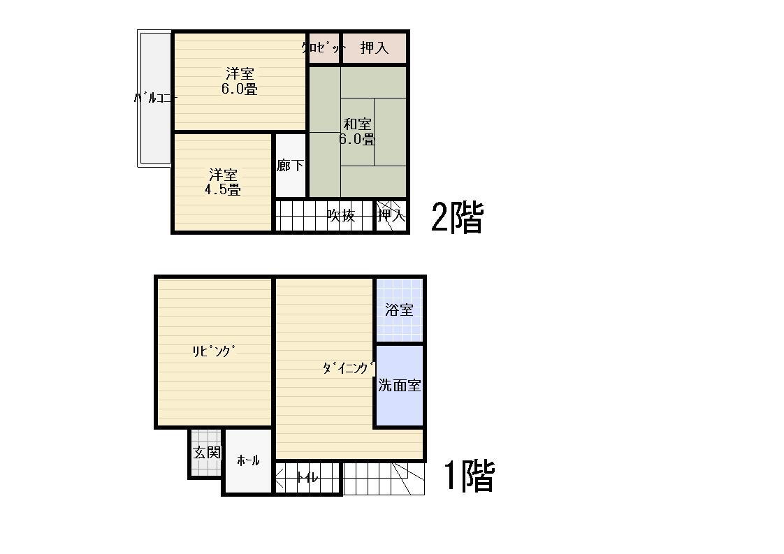 ピアチェ牛田 1階 4DK 賃貸物件詳細