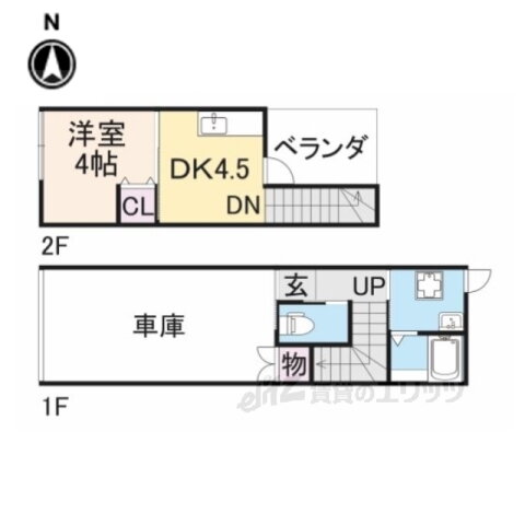 大阪府枚方市宮之阪１ 宮之阪駅 1DK 一戸建て 賃貸物件詳細