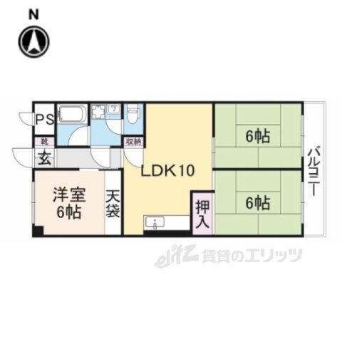 奈良県生駒市小平尾町 南生駒駅 3LDK マンション 賃貸物件詳細