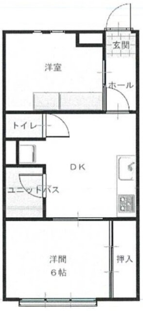 サンライズマンション一橋学園 4階 2DK 賃貸物件詳細