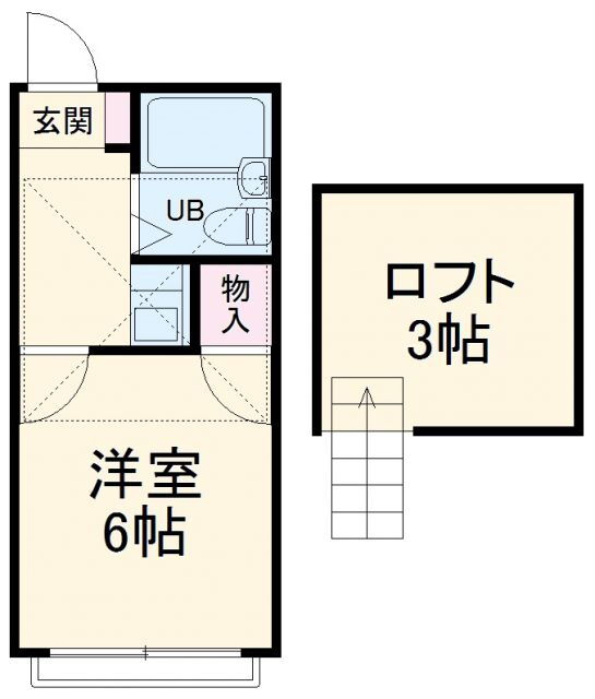 神奈川県大和市下鶴間 つきみ野駅 1K アパート 賃貸物件詳細