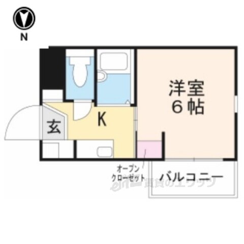 京都府宇治市小倉町老ノ木 小倉駅 1K マンション 賃貸物件詳細