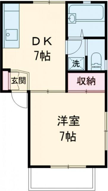 茨城県牛久市栄町１ 牛久駅 1DK アパート 賃貸物件詳細