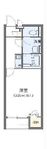 クレイノいずえ 1階 1K 賃貸物件詳細