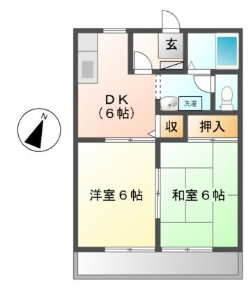 三重県多気郡明和町大字上村 斎宮駅 2DK アパート 賃貸物件詳細