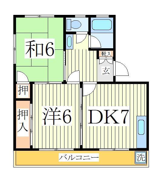 千葉県流山市鰭ケ崎 南流山駅 2DK マンション 賃貸物件詳細