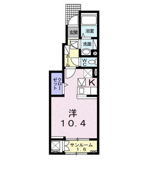 トリニティ・ベイ新別府　Ｉ 1階 ワンルーム 賃貸物件詳細