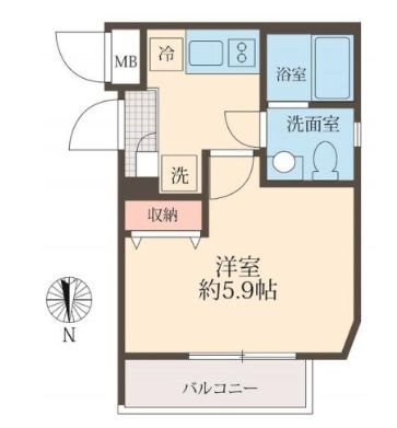 東京都板橋区徳丸４ 東武練馬駅 1K マンション 賃貸物件詳細