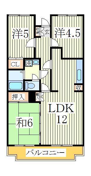 千葉県柏市花野井 柏の葉キャンパス駅 3LDK マンション 賃貸物件詳細