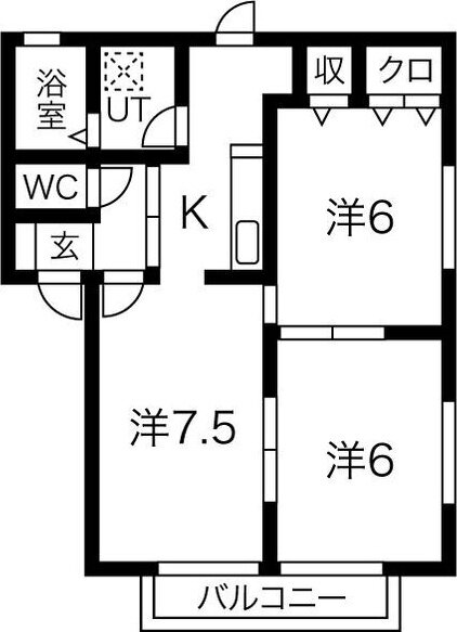 奥州市前沢駅東４丁目【ロイヤルステージ】築２５年 1階 3K 賃貸物件詳細