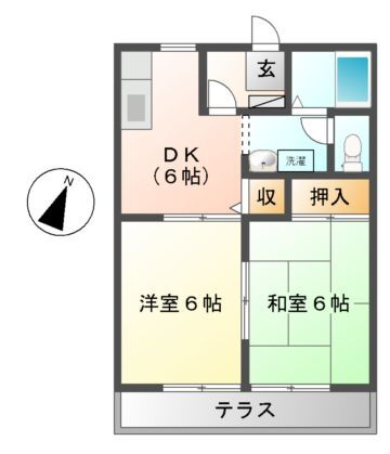 三重県多気郡明和町大字上村 斎宮駅 2DK アパート 賃貸物件詳細