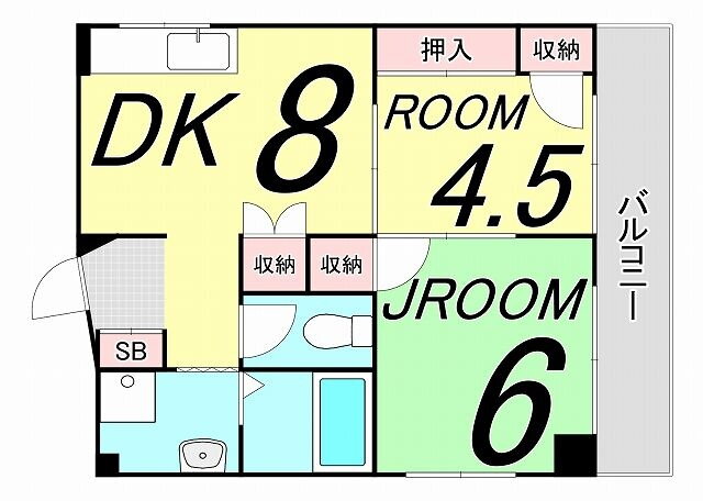 広島県広島市中区大手町４ 市役所前駅 2DK マンション 賃貸物件詳細
