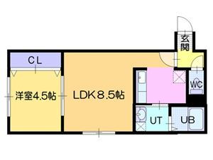 北海道江別市文京台 大麻駅 1LDK マンション 賃貸物件詳細