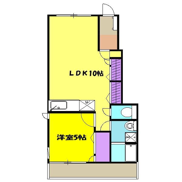 静岡県静岡市清水区北矢部町２ 清水駅 1LDK アパート 賃貸物件詳細