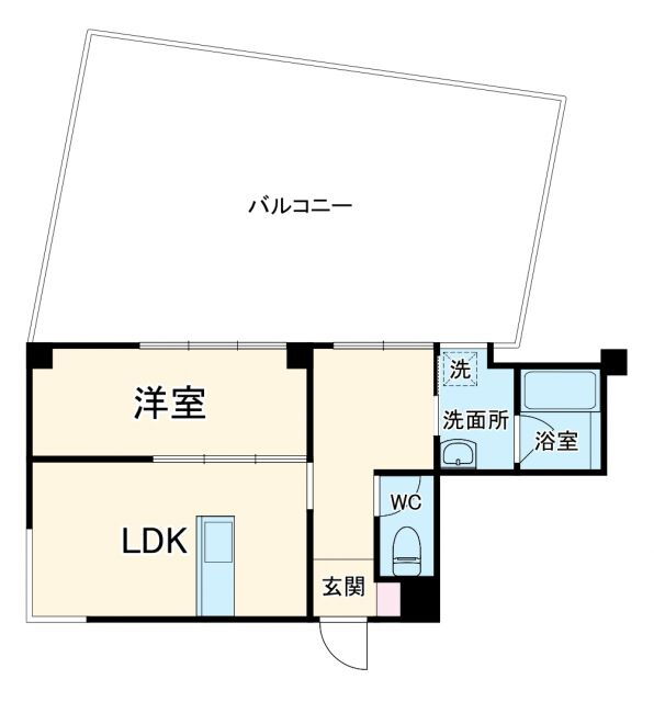 リブウッド大阪城 4階 1LDK 賃貸物件詳細
