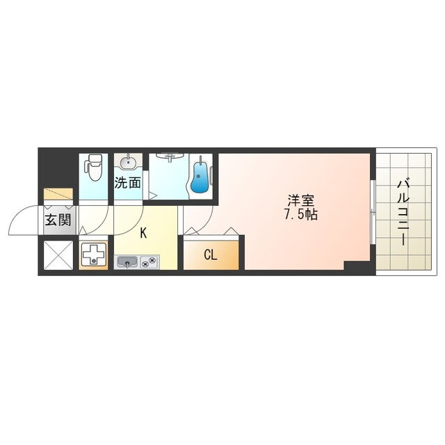 大阪府大阪市北区大淀南３ 福島駅 1K マンション 賃貸物件詳細