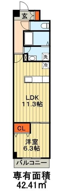 千葉県千葉市美浜区幸町２ 西千葉駅 1LDK マンション 賃貸物件詳細