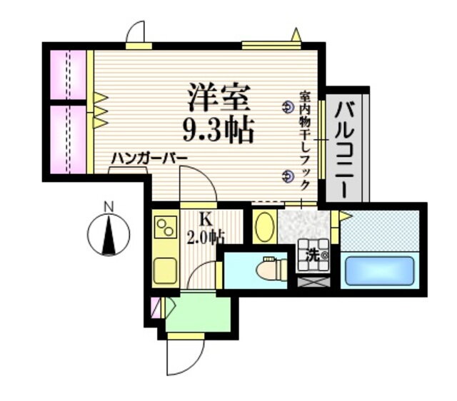 東京都練馬区豊玉中１ 新江古田駅 1K マンション 賃貸物件詳細