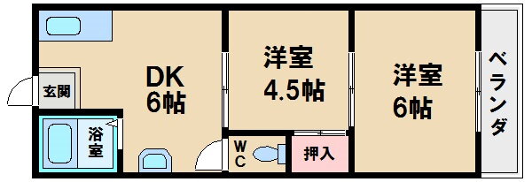 大阪府大阪市阿倍野区阪南町１ 文の里駅 2DK マンション 賃貸物件詳細
