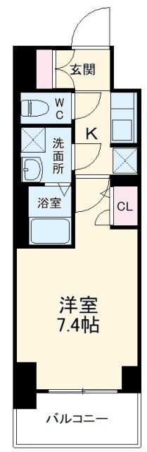 愛知県名古屋市東区葵２ 新栄町駅 1K マンション 賃貸物件詳細