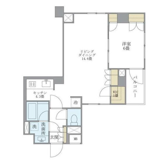 東京都世田谷区北沢１ 下北沢駅 1LDK マンション 賃貸物件詳細
