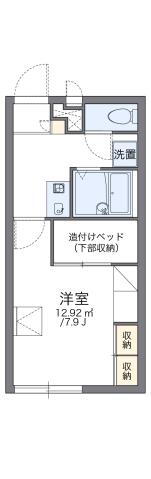 岡山県倉敷市中島 西阿知駅 1K アパート 賃貸物件詳細